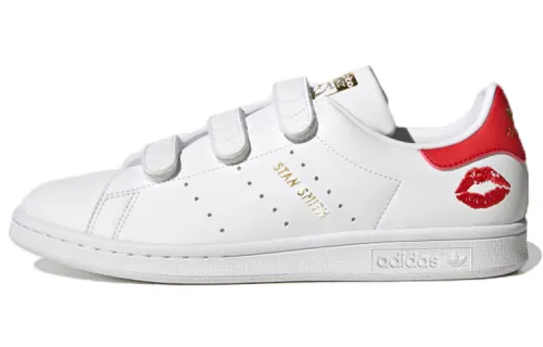 Adidas Originals Stan Smith Shoes 'White Red Lips' Women's
