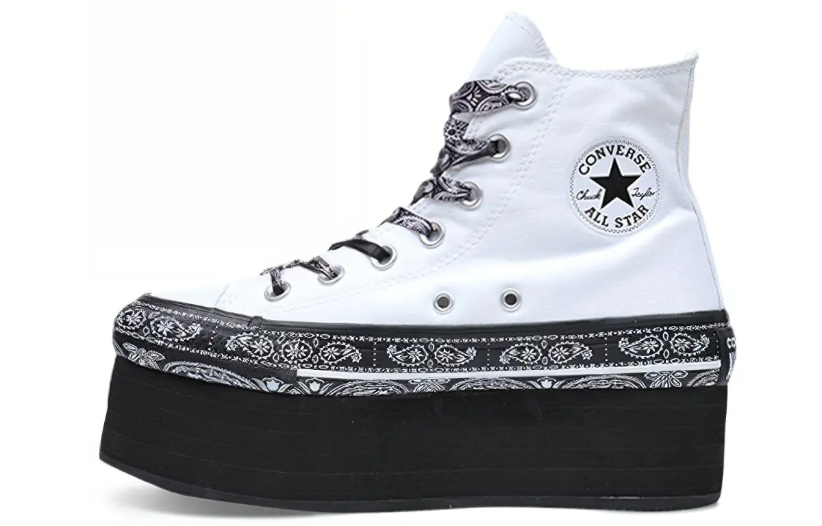 Converse Chuck Taylor All Star Platform High Miley Cyrus White Women's