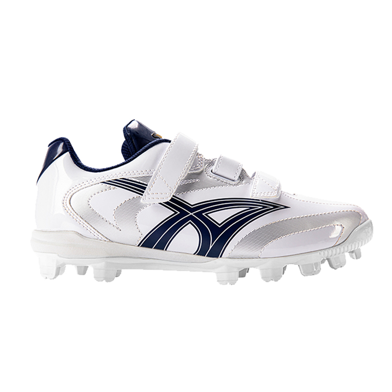 SSK Slip Resistant Abrasion Resistant Support Low top Training Shoes Unisex White Navy Blue