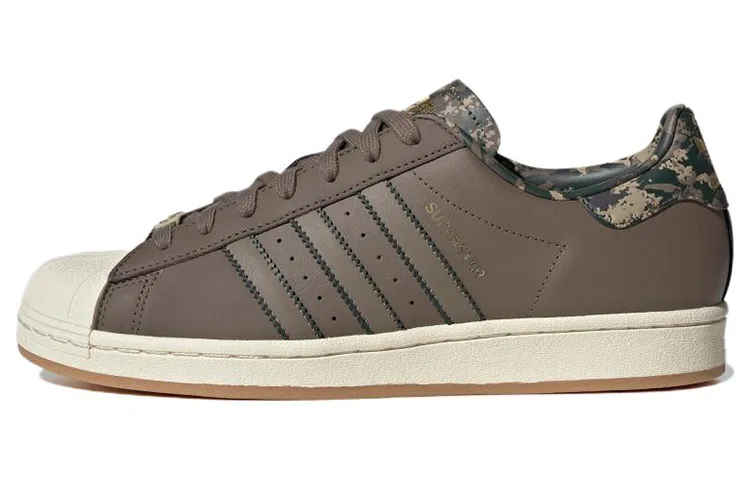 Superstar Adidas Originals 'Blanch Brown Blanch Brown Cream White'