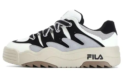 FILA Rosetta Skateboarding Shoes 'Black Grey' Women's