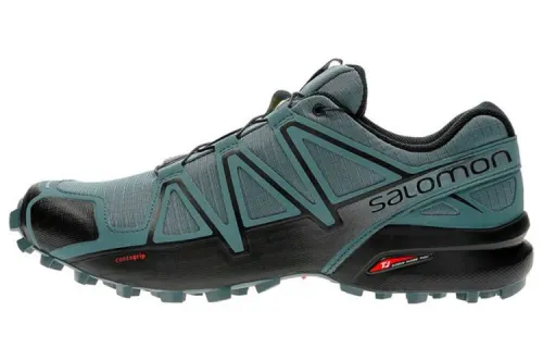 SALOMON CROSS Low top Hiking Shoes Men's Gray Black