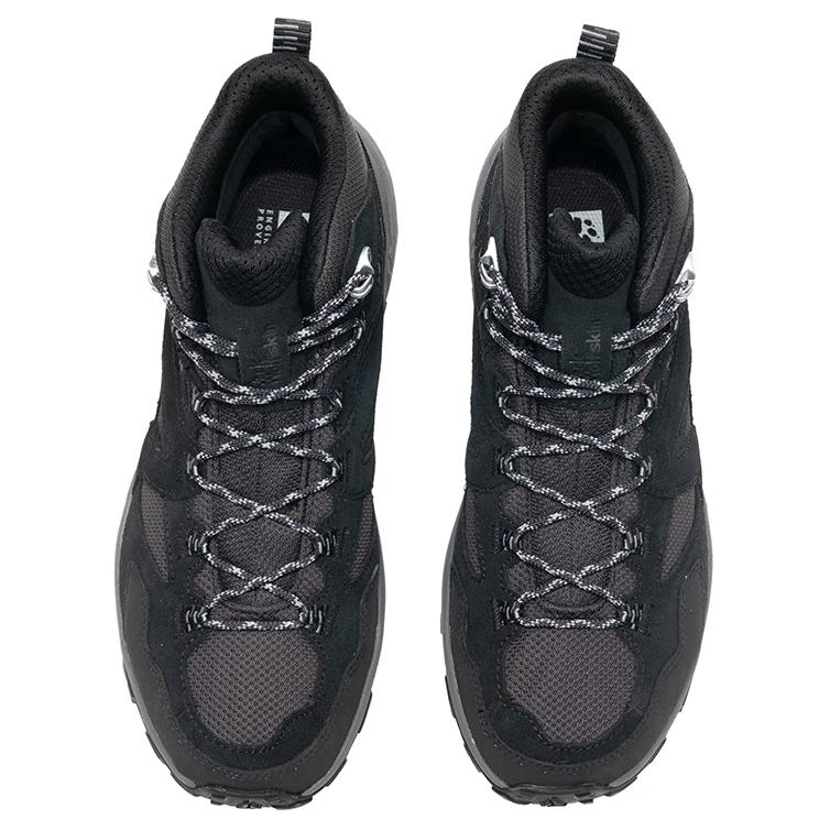 Jack Wolfskin Waterproof Abrasion Resistant Lightweight Mid top Hiking Shoes Men’s Black
