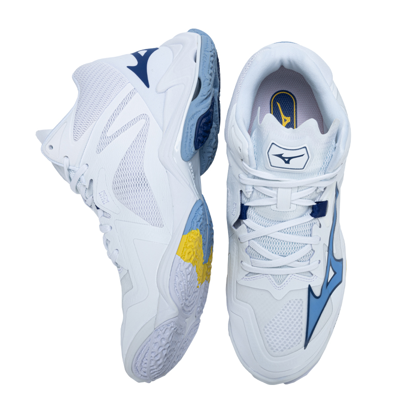 Wave Lightning Mizuno Z8 Mid ‘White Bellwether Blue’