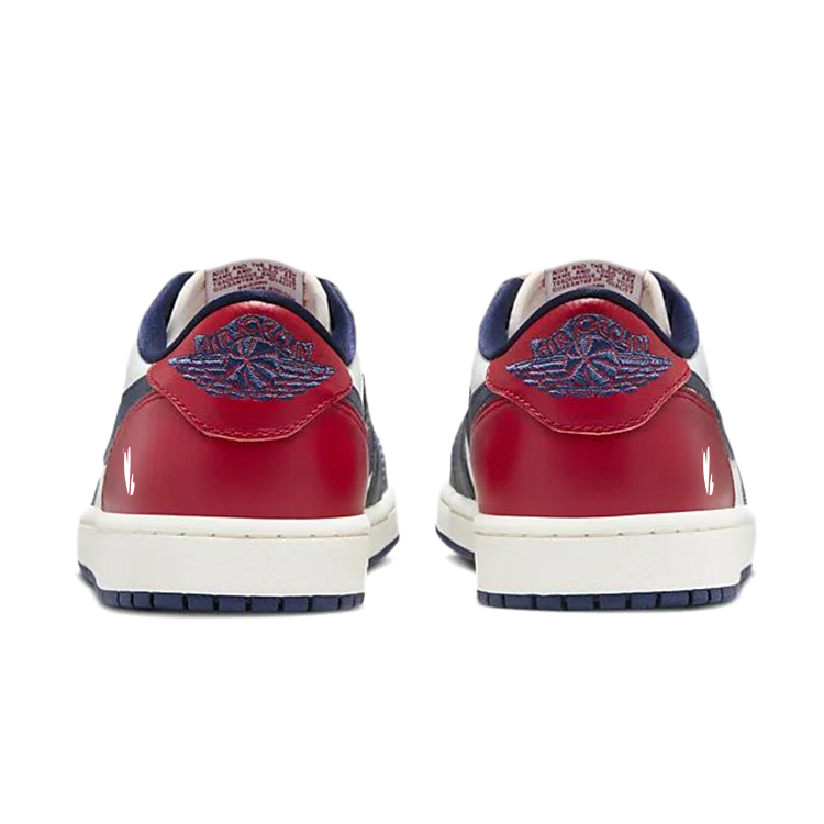 Jordan Air Jordan 1 Vintage Basketball Shoes Men’s Low Top Red/White