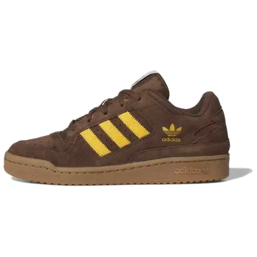 Forum Adidas Originals Low Cl 'Brown Preloved Yellow'
