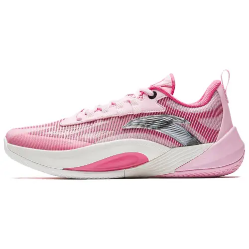 Anta Zap 1 TD Cushioning Abrasion Resistant Cushioning, Wear Resistant Low top Basketball Shoes Men's White Pink Black