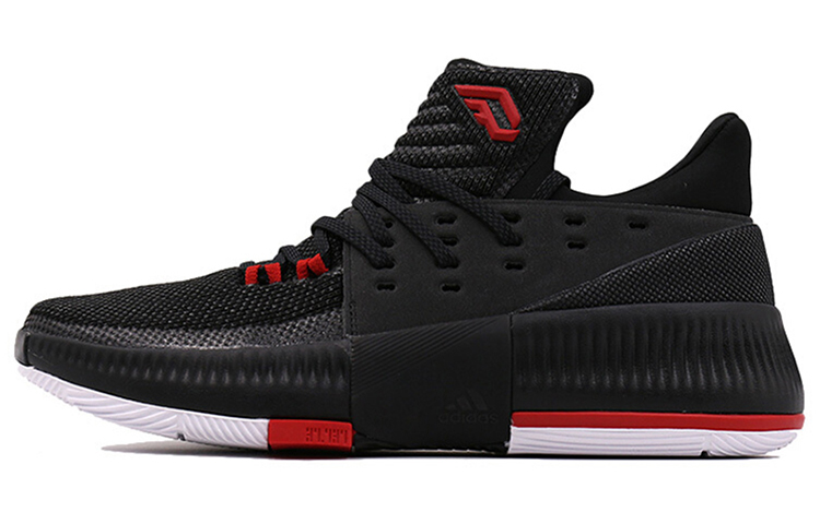 Adidas D Lillard 3 ‘Black Scarlet’