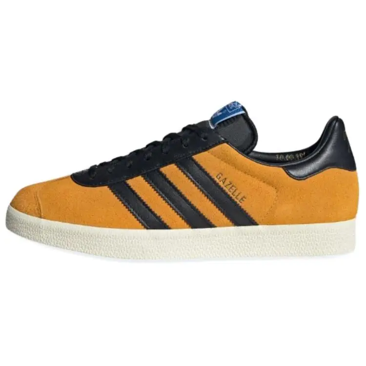 Adidas Originals Gazelle Low top Skateboard Shoes Men's Yellow