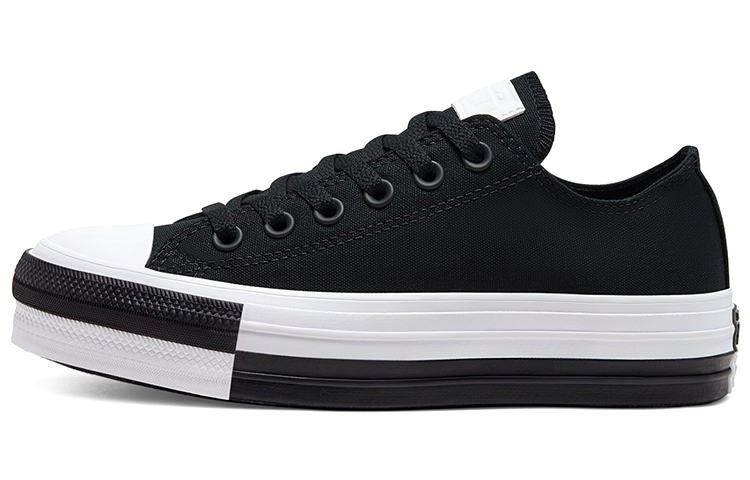 Женские кеды Converse Chuck Taylor All Star (бело-черные) — Белыйчёрный — фото 1