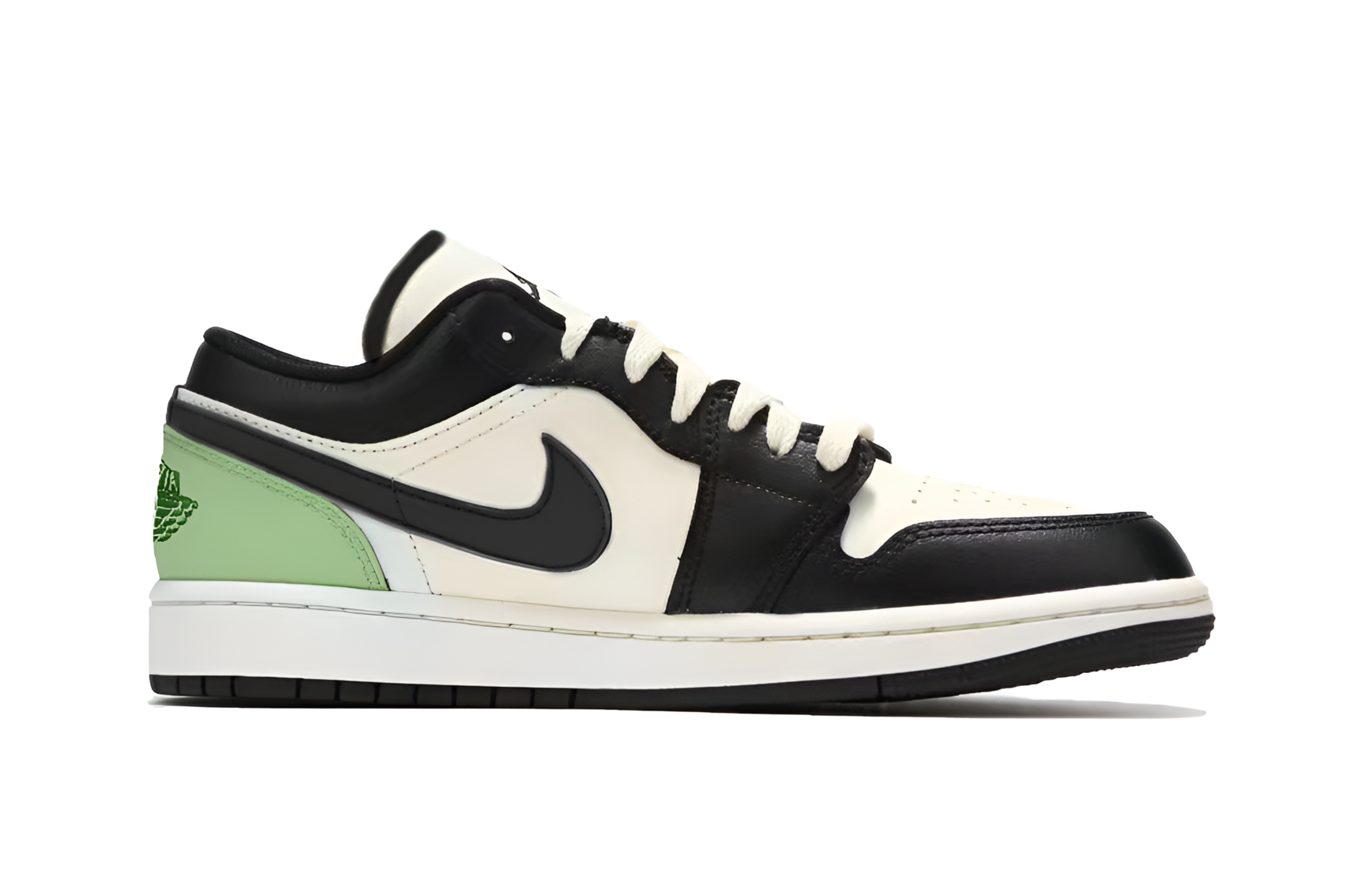 Jordan Air Jordan 1 Cushioning Low top Vintage Basketball Shoes Men’s Black