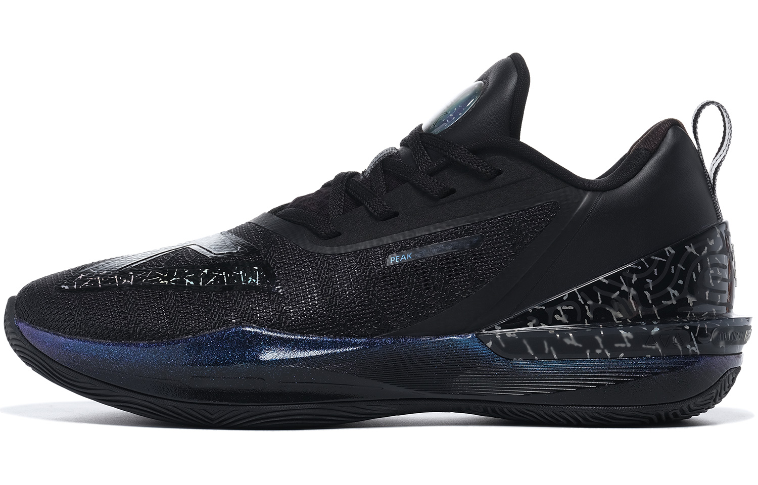 PEAK Taichi Triangle 3.0 Basketball Shoes Men’s Low Top All Black
