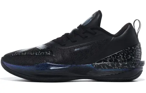 PEAK Taichi Triangle 3.0 Basketball Shoes Men's Low Top All Black