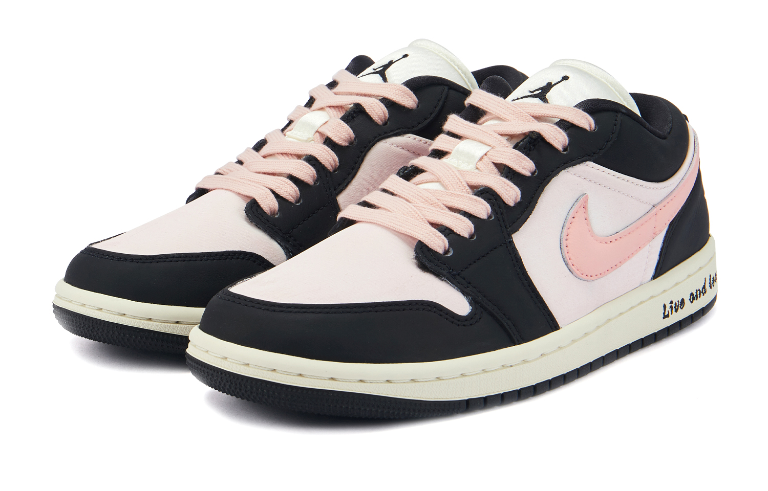 Jordan Air Jordan 1 Vintage Basketball Shoes Women’s Low Top Pink
