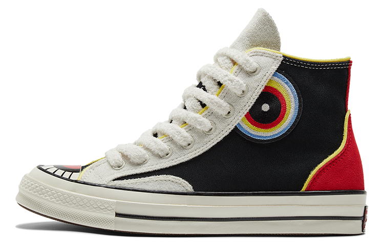Кеды Converse Chuck Taylor All Star 1970s (черно-бело-красные)