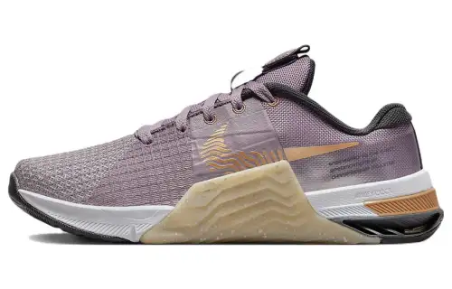 Nike Metcon 8 Premium shock-absorbing, non-slip, wear-resistant, low-top training shoes, women's gray