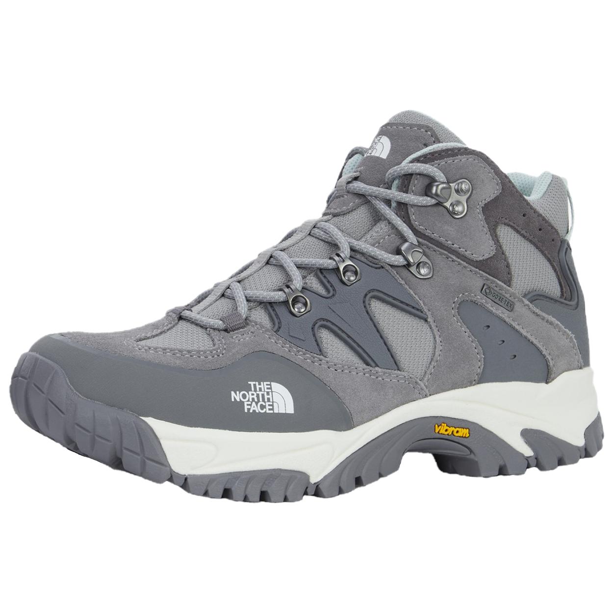 THE NORTH FACE Sierra Slip Resistant Abrasion Resistant Mid top Mountaineering Shoes Men's Gray