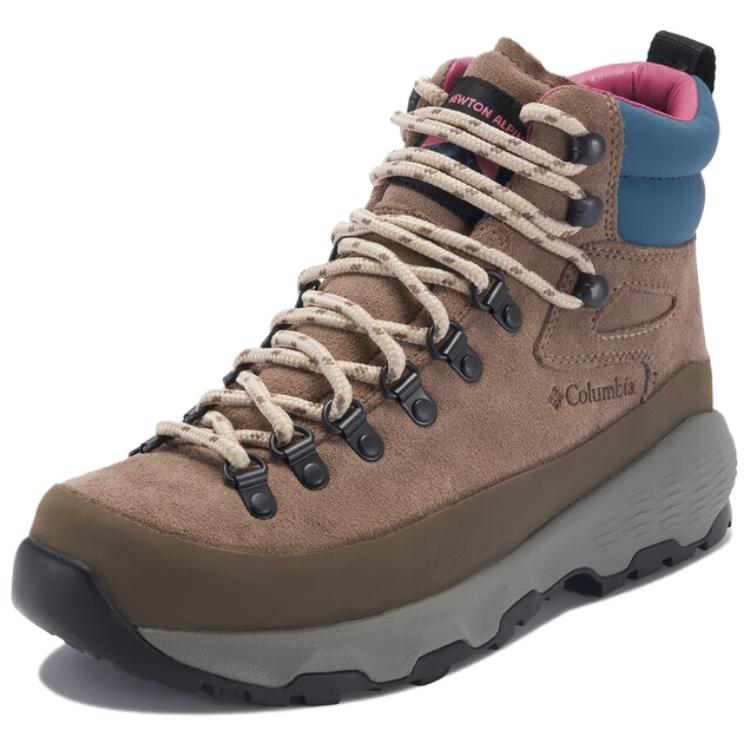 Columbia Non Slip And Waterproof Mid top Mountaineering Hiking Shoes Women’s Brown