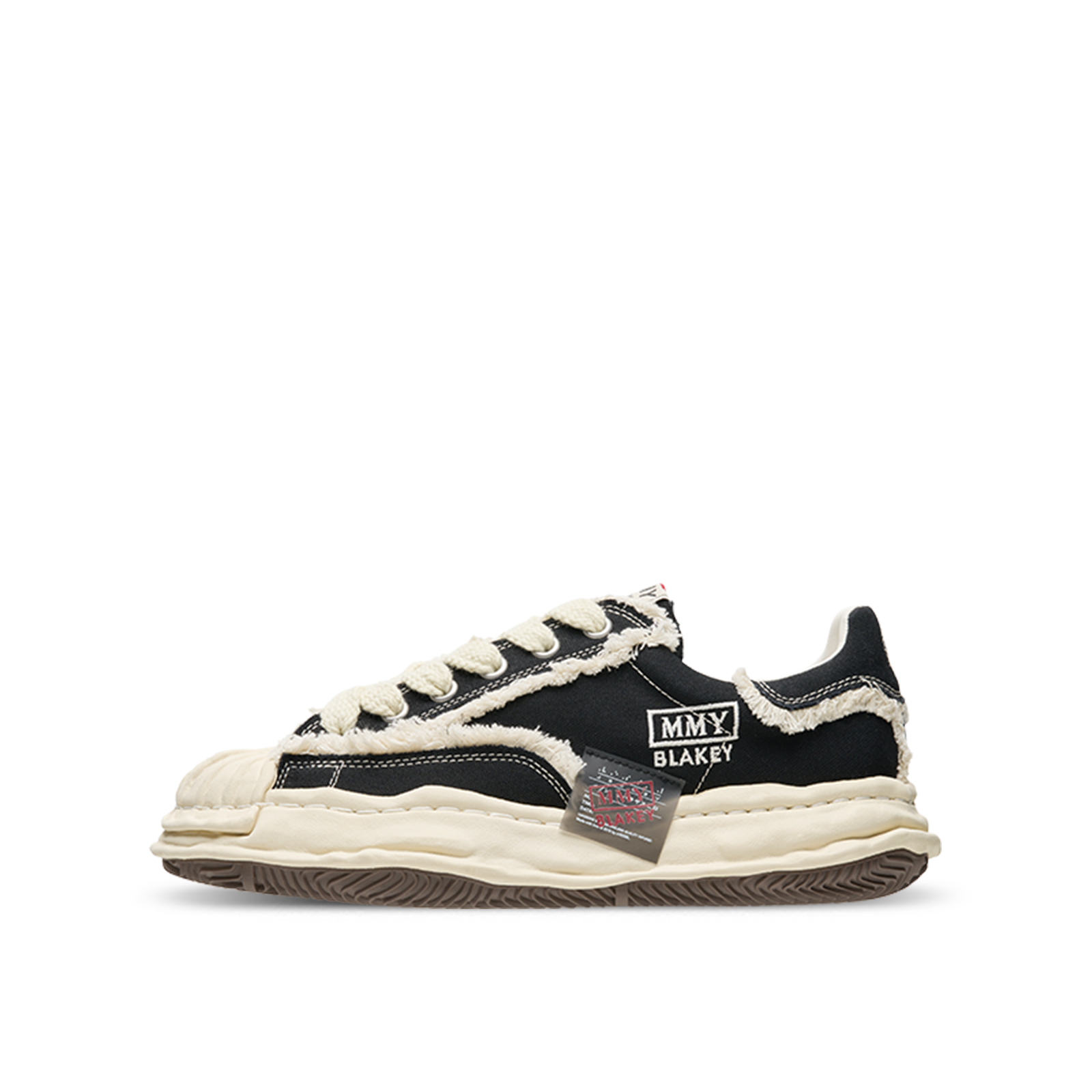 MIHARA YASUHIRO x VESSEL Low top Canvas Shoes Unisex Black