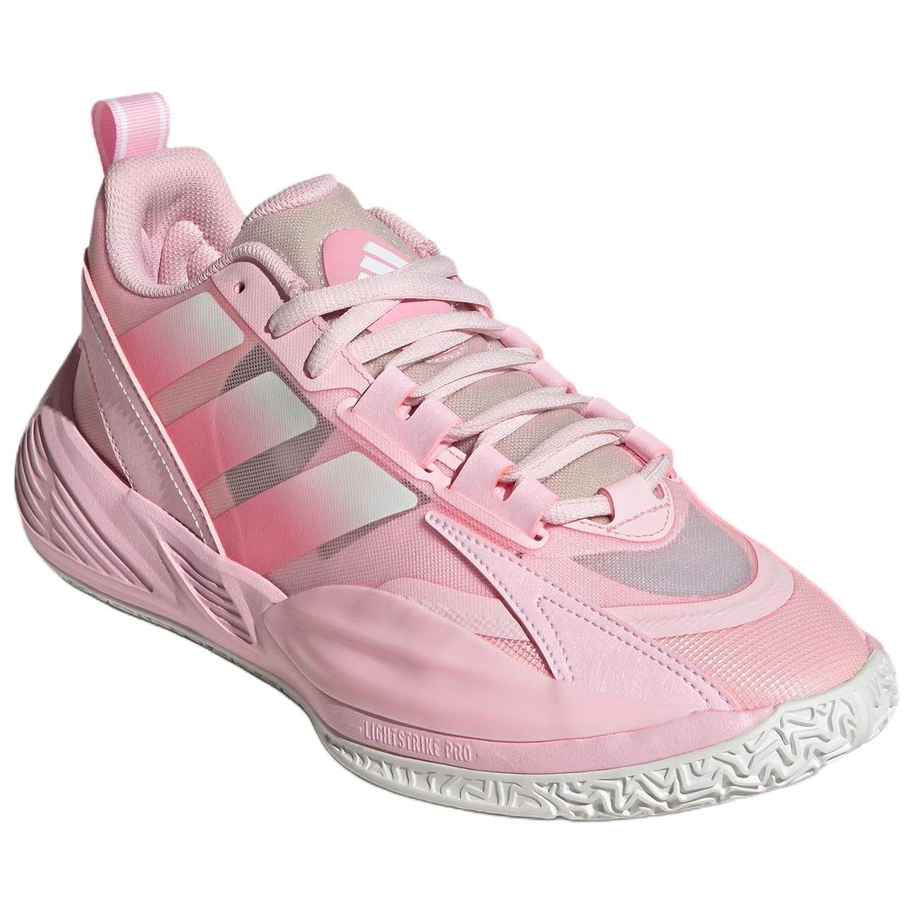 Adidas XENOBURST Fabric Breathable Rebound Low top Basketball Shoes Unisex Pink