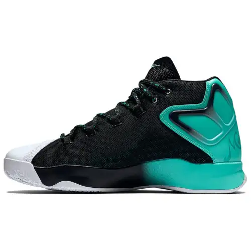 Jordan Melo M12 Basketball Shoes Men's Mid Top White/Green