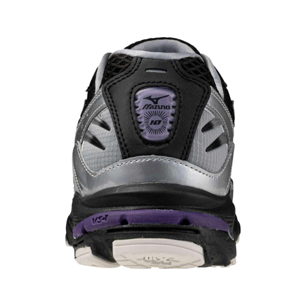 Mizuno Wave Rider 10 Comfortable Abrasion Resistant Low top Training Shoes Unisex Black