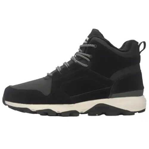 Li Ning Thermal Lightweight Slip Resistant High top Vintage Basketball Shoes Men's Black