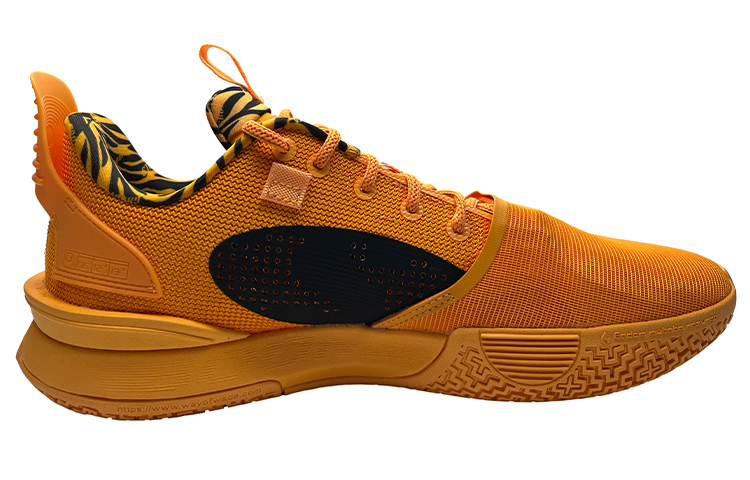 Li Ning All City 10 Basketball Shoes Men’s Low Top Black/Yellow