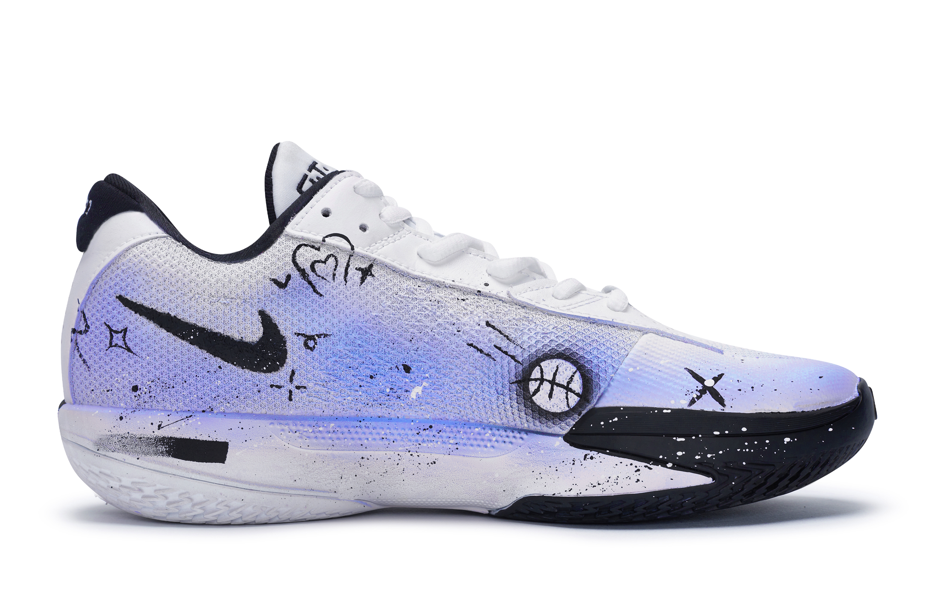 Nike Air Zoom G.T. Cut Academy 811 Manufacturing, Rocket Dog Blue, Special Shoe Box Low top Basketball Shoes Unisex