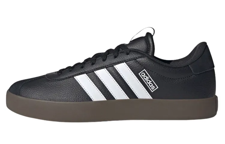 Adidas VL COURT 3.0 Cushioning Low top Skateboard Shoes Men's Black White