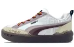PUMA Park Lifestyle Slip Resistant Abrasion Resistant Low top Skateboard Shoes Unisex Black Umber
