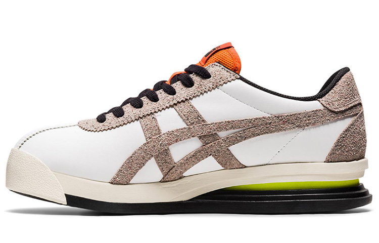 Кеды Onitsuka Onitsuka Tiger Corsair (коричнево-бело-оранжевые)