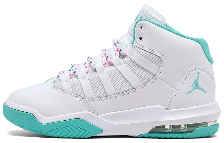 Air Jordan Max Aura 'White Teal' GS