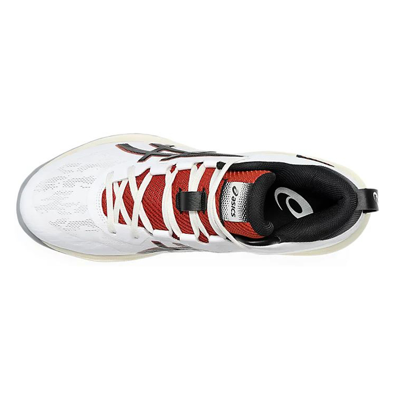 ASICS GEL HOOP V17 Cushioning Slip Resistant Abrasion Resistant Low top Basketball Shoes Men’s White Beige
