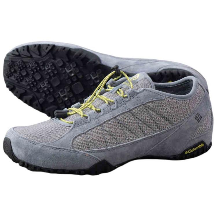 Columbia Casual Outdoor Textile, Leather Low top Hiking Shoes Men’s Gray