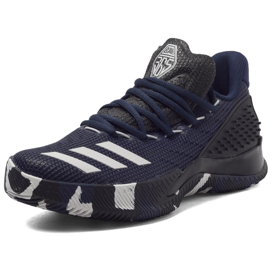 Adidas Ball 365 Slip Resistant Abrasion Resistant Low top Basketball Shoes Men’s Blue Black
