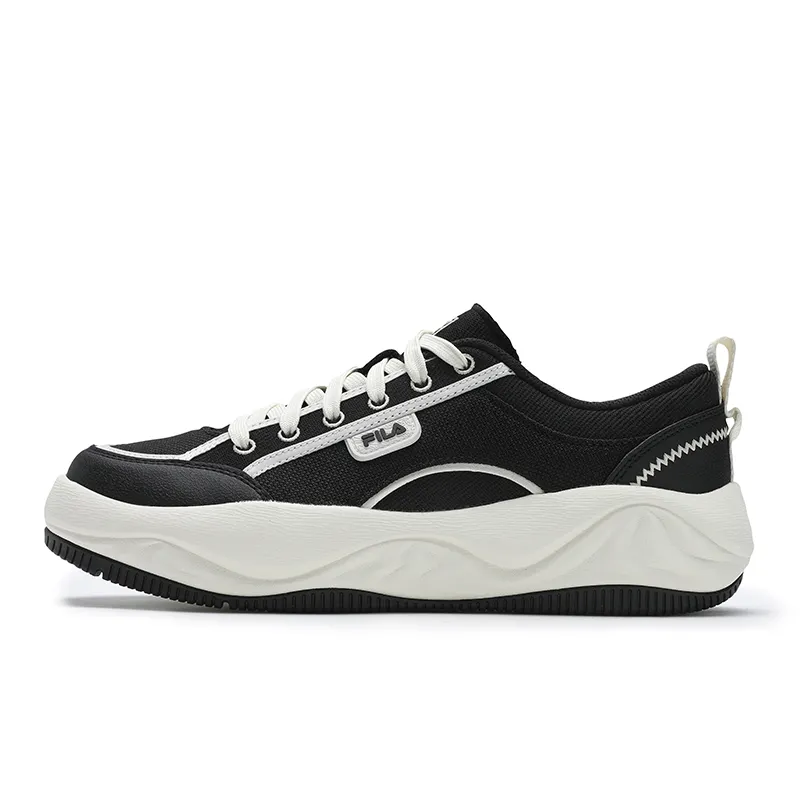 FILA COOKIES Low top Canvas Shoes Men's Black White