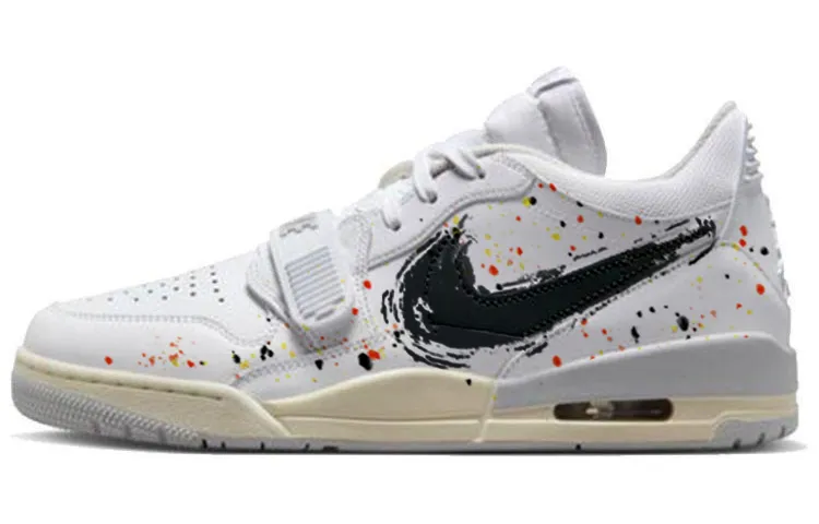 Jordan Legacy 312 Vintage Basketball Shoes Men's Low Top Black/White