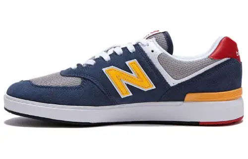 574 Court New Balance 'Navy Grey Yellow'