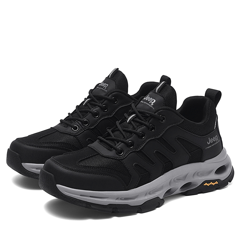 Jeep Comfortable And Breathable Abrasion Resistant Slip Resistant Low top Hiking Mountaineering Shoes Men’s