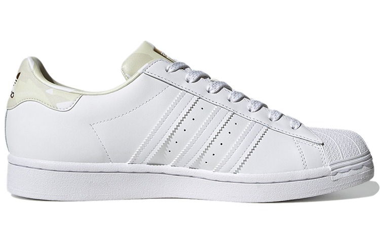 Кеды adidas originals Superstar (бело-золотые) — фото 2