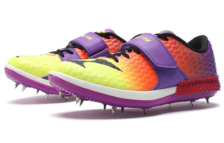 HEALTH 1608 Training Shoes Unisex Low Top Purple/Red/Yellow