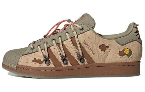 adidas originals Superstar X Melting Sadness Green Brown