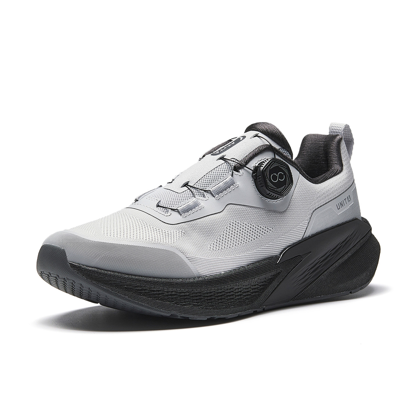 Anta Mesh Fabrics Knob Buckle Men’s Training Athletic Shoes Men’s Limestone/Castle Gray