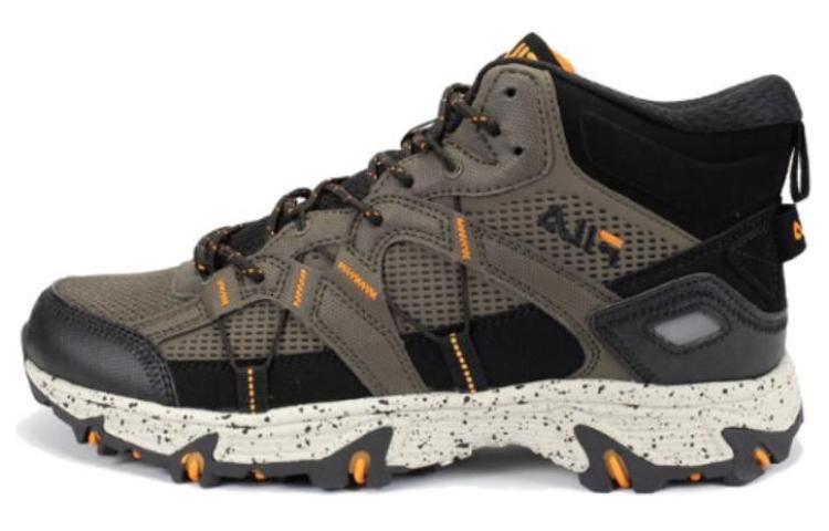 FILA Grand Tier Mid Brown Black Orange