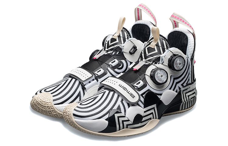 Li Ning WAY OF WADE Basketball Shoes Men’s Mid Top Black/White