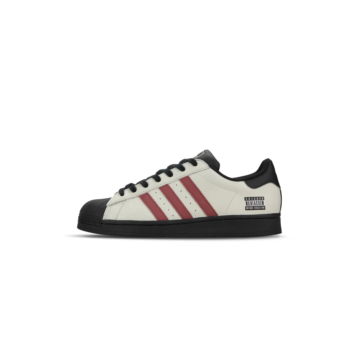 Adidas Originals SUPERSTAR Cushioning Low top Skateboard Shoes Unisex Beige Black Red