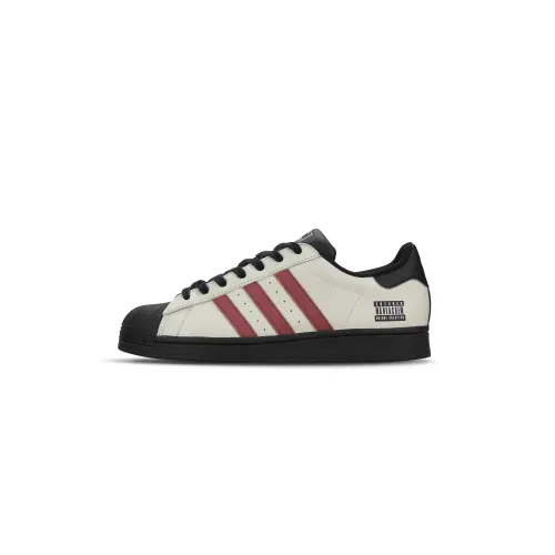 Adidas Originals SUPERSTAR Cushioning Low top Skateboard Shoes Unisex Beige Black Red