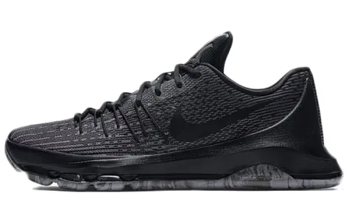 Nike KD 8 Blackout KD Slip Resistant Lightweight Non slip Lightweight Low top Performance Basketball Shoes Men's Black