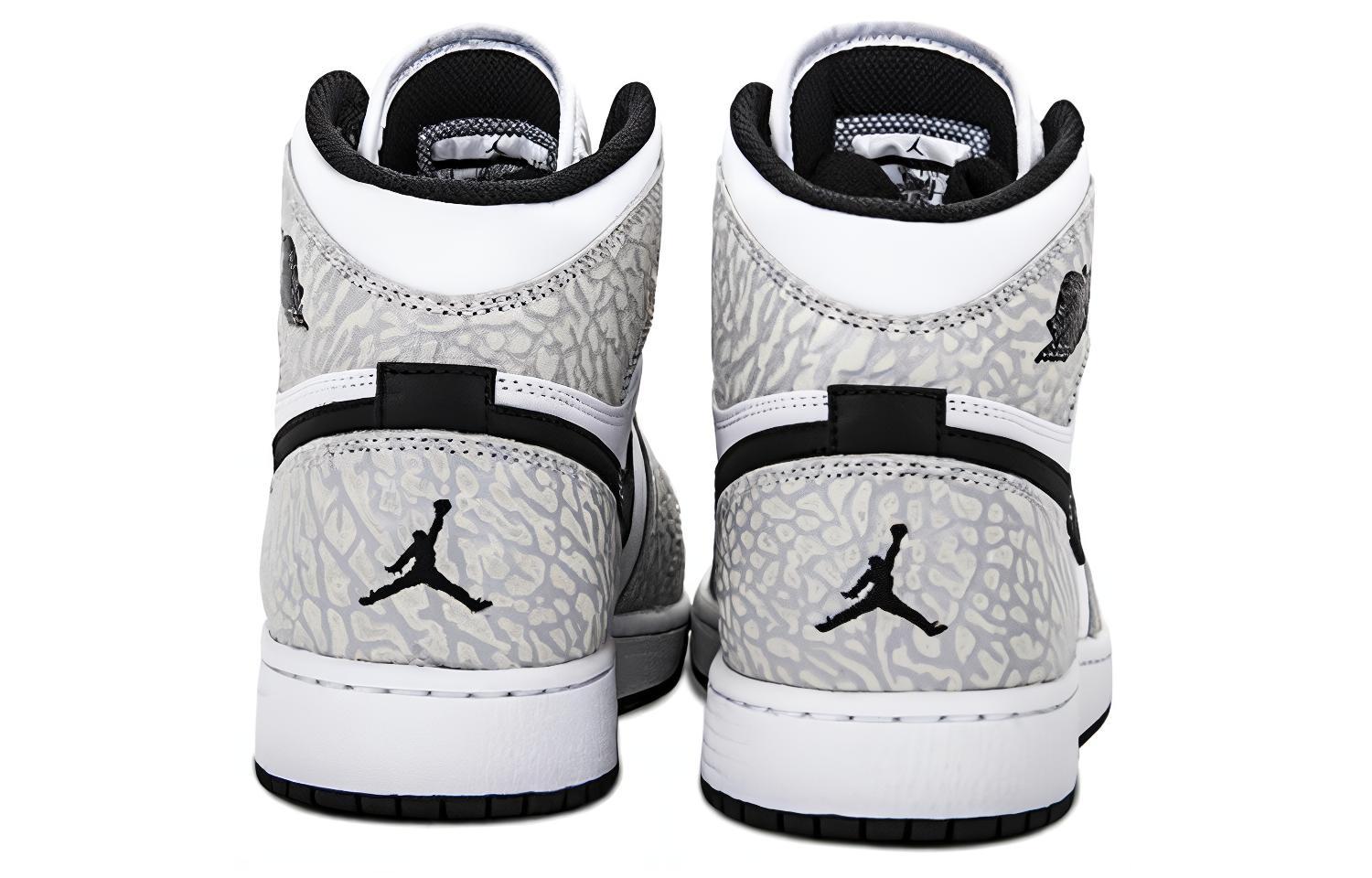 Jordan 1 Retro High Premium White Black GS